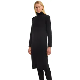 Bugatti Strickkleid Rollkragen Schwarz XS