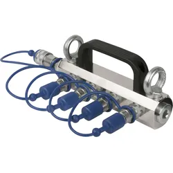 Showtec CO2 3/8 Q-Lock 4-way Distributor - Geschlossenes System