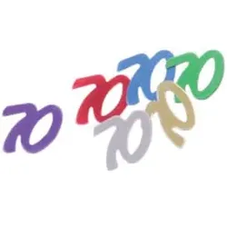 Konfetti Zahl 70 bunt 47099 10gr 70