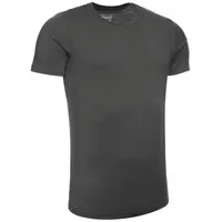 Kaipara - Merino Sportswear Rundhalsshirt Merino Shirt Herren Kurzarm Slimfit 150 (1-tlg) aus reiner Merinowolle Made in Germany schwarz L