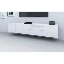 borchardt Möbel Lowboard Sophia, Breite 190 cm, hängend montierbar weiß