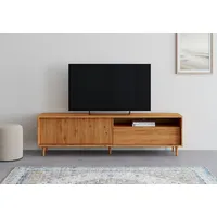 INOSIGN Lowboard »Malmedy Front mit gefrästen Rillen«, TV-Kommode aus