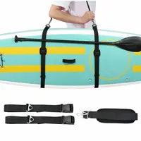 FOUORTUNATE-BEE Schulterriemen Verstellbarer Tragegurt für SUP- und Surfboards (3-St) Praktisches Tragesystem für Stand-Up-Paddle-Boards