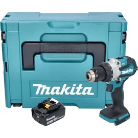 Makita DHP 489 T1J Akku Schlagbohrschrauber 18 V 73 Nm Brushless + 1x Akku 5,0 Ah + Makpac - ohne Ladegerät
