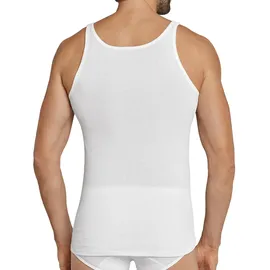 SCHIESSER Unterhemd - Original Doppelripp, Sport-Jacke, ärmellos, Weiß 2XL