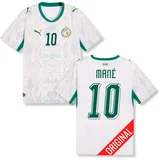 PUMA Original FSF Senegal Trikot Herren [Home WM 2026] Offizielles Senegal Trikot [Mané 10] Fussball Weltmeisterschaft [WM 26] Nationalmannschaft Jersey I Gr. S - S