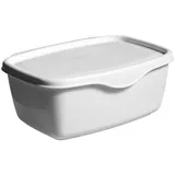 Aufbewahrungsbox Feuchtes Toilettenpapier Box Staubdicht Feuchtpapierbox für Feuchttücher mit Deckel Box (18 * 13.3 * 7.2cm)