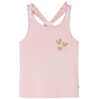 vidaXL Tanktop Kinder-Tanktop Hellrosa 128 rosa