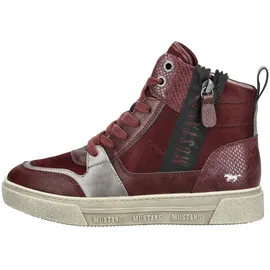Mustang Sneaker High Dunkelrot Damen 38