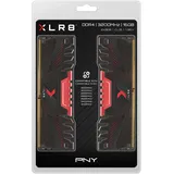 PNY XLR8 (2 x 8GB, 3200 MHz DDR4-RAM, DIMM), RAM, Schwarz