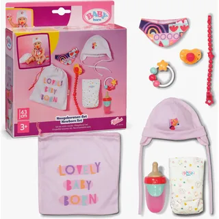 BABY BORN Puppen Zubehör Neugeborenen Set bunt 837979