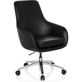 HJH Office Bareno Leder Schwarz