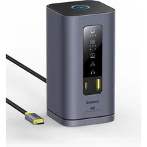 Baseus Spacemate Series 11-in-1 (MAC) Docking Station, Grau