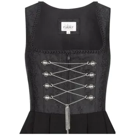 Nübler Dirndl lang Frau Wirtin Schwarz 44