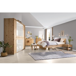 Schlafzimmer-Set Cembra 4tlg. Holz Zirbe