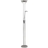 Searchlight Led-Stehleuchte Mother & Child, chrom, Leselampe, dimmbar