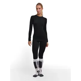 Falke Wool-Tech Light Langarmshirt Schwarz XL