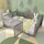 XDOVET Kinderbett 140 x 200 cm Kiefer grau