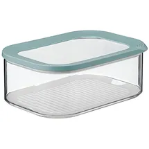 Mepal - Käsedose für den Kühlschrank Modula - Aufbewahrungsbox mit Deckel - Käsestücke und -scheiben - Luftdichter Käsebehälter - Aufbewahrung & Kühlschrankorganizer - 2000 ml Nordic Green