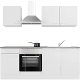 Flex-Well Küche »Lucca«, wahlw. mit E-Geräten, Breite 210 cm,