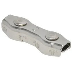5x VOSS.farming Elektrozaun Verbinder für Litze, 3mm NIRO-EDELSTAHL