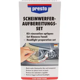 PRESTO Scheinwerfer-Aufbereitungs-Set 19-teilig 0,5 kg