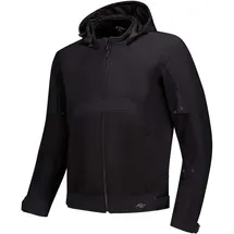 Rusty Stitches Felix Motorradjacke Schwarz 3XL