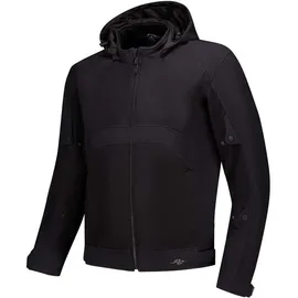 Rusty Stitches Felix Motorradjacke Schwarz 3XL