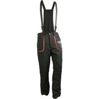 Oregon Schnittschutzhose Yukon Herren 295445, SSK1, Latzhose, schwarz, EN 381-5, Gr. 60/62 (XXL)