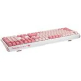 Ducky One 3 Gossamer Pink Gaming Tastatur - MX-Ergo-Clear US Englisch Pink Weiß