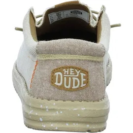 HEYDUDE Wally Coastline Herren Beige/Silber 43
