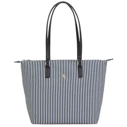 Tommy Hilfiger Poppy Summer Shopper Tasche 48 cm  blau