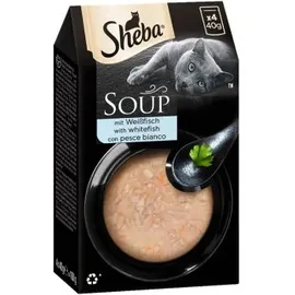 Sheba Multipack Soup Weißfisch 40 x 40 g