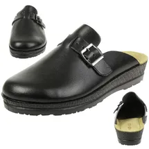 ROHDE Neustadt-H Clogs Herren Hausschuhe Schuhe 1511 schwarz, 42