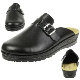 ROHDE Neustadt-H Clogs Herren Hausschuhe Schuhe 1511 schwarz, 42