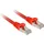 Sharkoon Patchkabel SFTP, RJ-45, mit Cat.7a Rohkabel (rot, 1 Meter) - Sharkoon