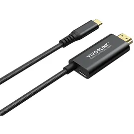 Vivolink HDMI-Kabel PROUSBCHDMIMM2-CHARGE 2 m Schwarz