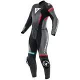 Dainese Fulminea Damen Zweiteiler Lederkombi schwarz, 40