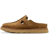 CLARKS Solsbury Mule Sandal, Cola Suede, 42 EU