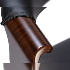 CLP Esszimmerstuhl Foley I Mit Armlehne Und Holzgestell I Küchenstuhl Und Wohnzimmerstuhl