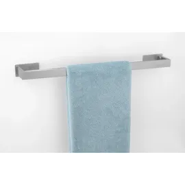 Wenko Turbo-Loc Badetuchstange Uno Genova Silber