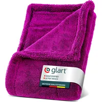 Glart Twist Auto Trockentuch XXL (80x55cm) - Premium, extra saugstark, kratzerfrei. Ideal vor Autopolitur & nach Felgenbürste. Großes Mikrofaser-Trockentuch für Auto & Motorrad, fusselfrei