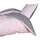 Davos Biber Geometrisch Grau/Rosa 155 x 220 cm + 80 x 80 cm
