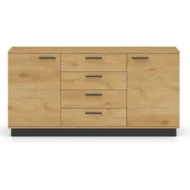 petits-meubles Ysia 170 cm Schwarz