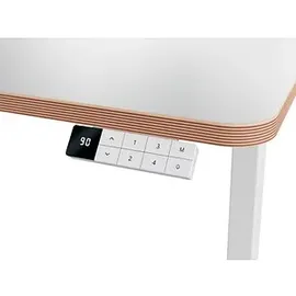 Leitz Schreibtisch 120x70cm weiß