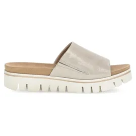 Gabor Comfort Pantolette beige, 40 EU / 6.5 UK