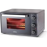 Schäfer 52 Liter Backofen Konvektion Silber 74346 - Schwarz