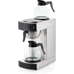 Gastro Kaffeemaschine, 1,8 ltr., 36 x 19,5 x 42,5 cm, Chromnickelstahl