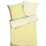 Traumschlaf Traumschlaf, Bettwäsche, Mako-Satin Bettwäsche Eternity Combo gelb (Bettwäsche Set, 155x220 cm | Gr.: 155 x 220 + 80 x 80
