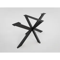 Tischgestell Daron Spider Kreuzgestell Metall, DIY Ess- oder Konferenztisch